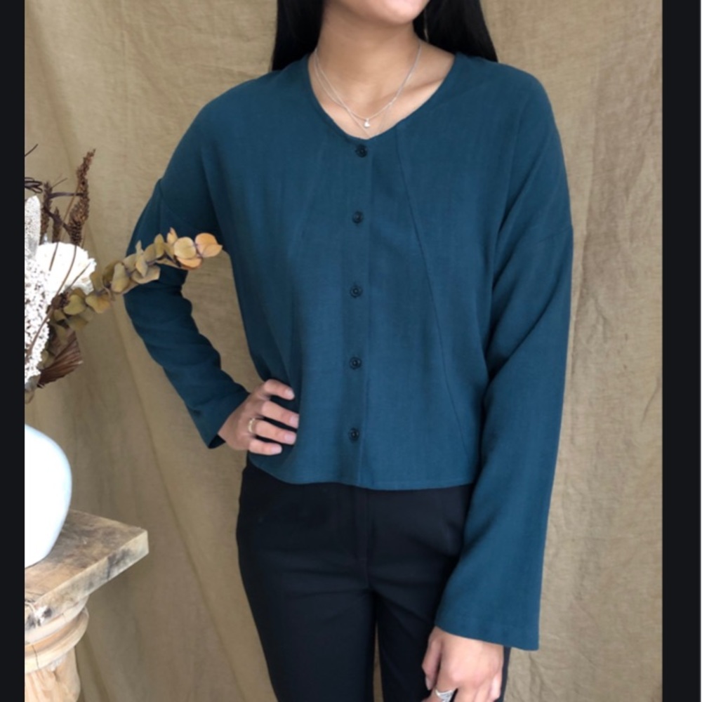 NWT • Eve Gravel “Coda” top